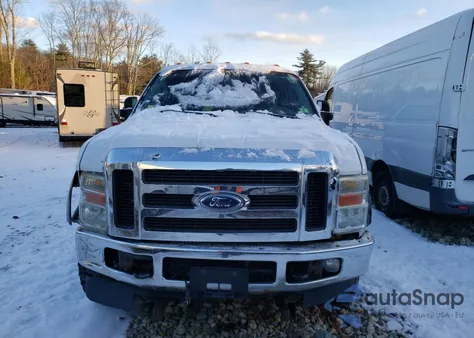 2008 Ford F350 Srw Super Duty из США, поврежденный, VIN 1FTWW31R78ED54877